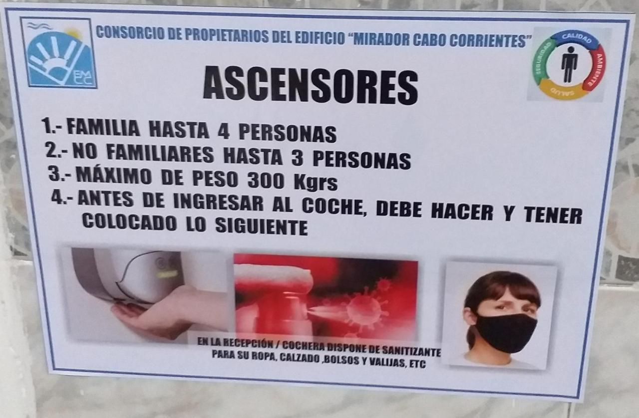 Departamento Cabo Corrientes Con Cochera Cubierta, Solo Alquiler A Familias O Mayores De Veinticinco Anos Mar del Plata Exterior foto